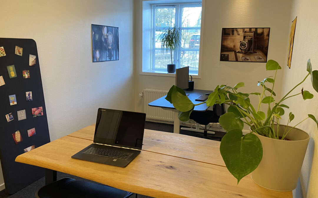 Kontorlokale 17: Kontor til to personer i Roskilde centrum