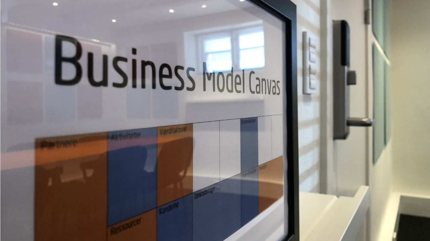 I idéRummet finder du forskellige værktøjer, der kan hjælpe jeres kreative proces, herunder Business Model Canvas, SWOT og lignende