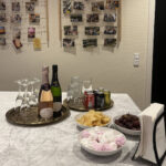 Forplejning til en bogreception