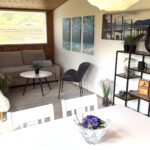 Hyggeligt indrettet stue