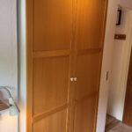 Soverum med klædeskab