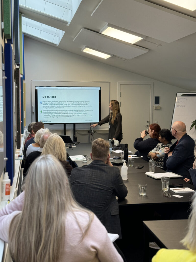 Institut for Kundetyper holder foredrag i BusinessHouse